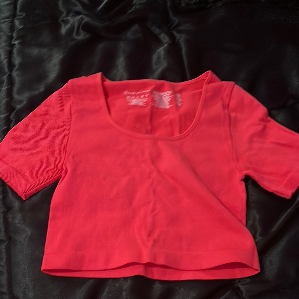 Forever 21 Red Crop Top